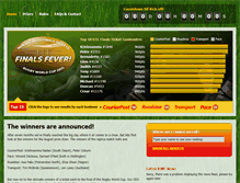 Tablet Screenshot of finalsfever.courierpost.co.nz