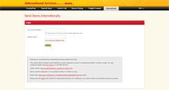 Desktop Screenshot of international.courierpost.co.nz